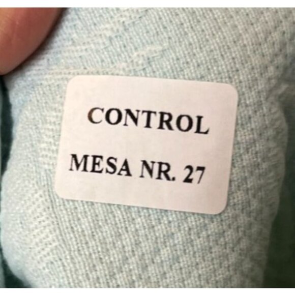 Colchas S. Domingos Baby Blue Scalloped Pillow Sham Cotton Blend Portugal 21X27 - Picture 7 of 9